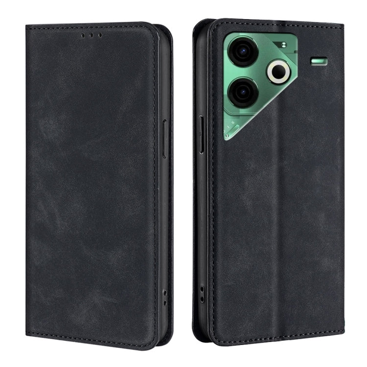 Skin Feel Magnetic Leather Phone Case, For Tecno Pova Curve 2 5G, For Tecno Camon 50 Pro 4G, For Tecno Camon 50 4G, For Tecno Pova 7 5G, For Tecno Camon 40 Premier 5G, For Tecno Spark 30 4G, For Tecno Pova 6 Neo 5G, For Tecno Spark 30C 4G              ...