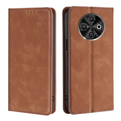 Skin Feel Magnetic Leather Phone Case, For Tecno Pova Curve 2 5G, For Tecno Camon 50 Pro 4G, For Tecno Camon 50 4G, For Tecno Pova 7 5G, For Tecno Camon 40 Premier 5G, For Tecno Spark 30 4G, For Tecno Pova 6 Neo 5G, For Tecno Spark 30C 4G              ...