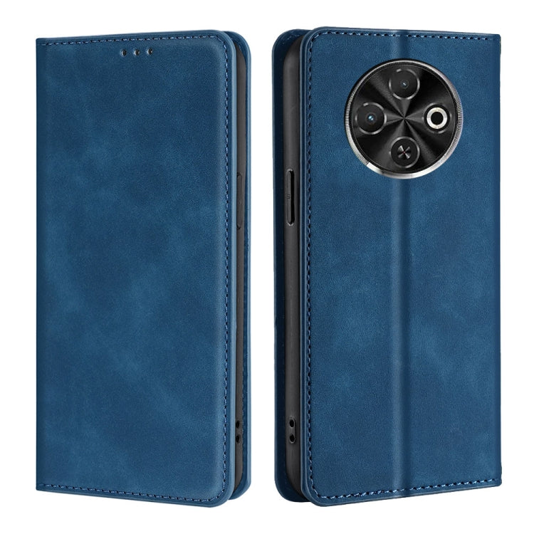 Skin Feel Magnetic Leather Phone Case, For Tecno Pova Curve 2 5G, For Tecno Camon 50 Pro 4G, For Tecno Camon 50 4G, For Tecno Pova 7 5G, For Tecno Camon 40 Premier 5G, For Tecno Spark 30 4G, For Tecno Pova 6 Neo 5G, For Tecno Spark 30C 4G              ...