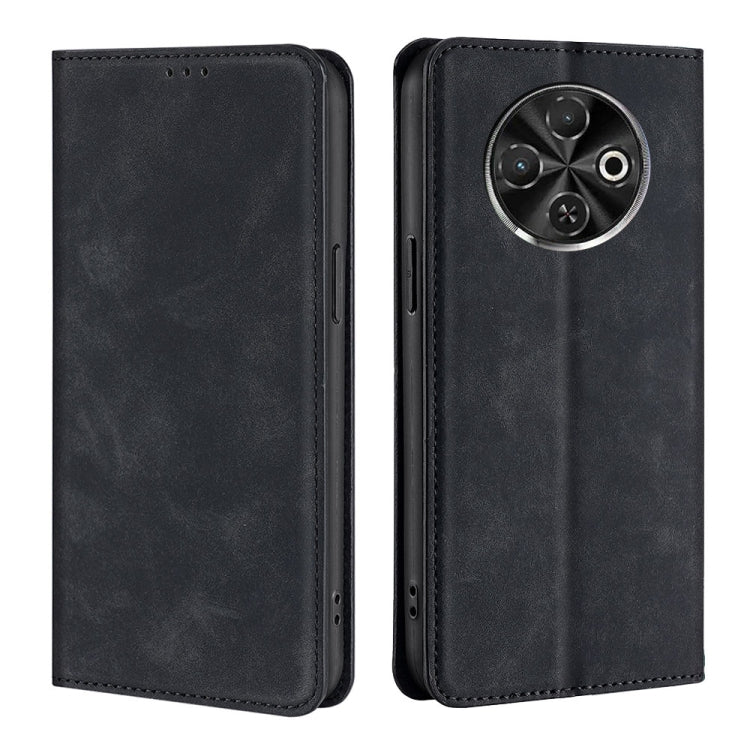 Skin Feel Magnetic Leather Phone Case, For Tecno Pova Curve 2 5G, For Tecno Camon 50 Pro 4G, For Tecno Camon 50 4G, For Tecno Pova 7 5G, For Tecno Camon 40 Premier 5G, For Tecno Spark 30 4G, For Tecno Pova 6 Neo 5G, For Tecno Spark 30C 4G              ...