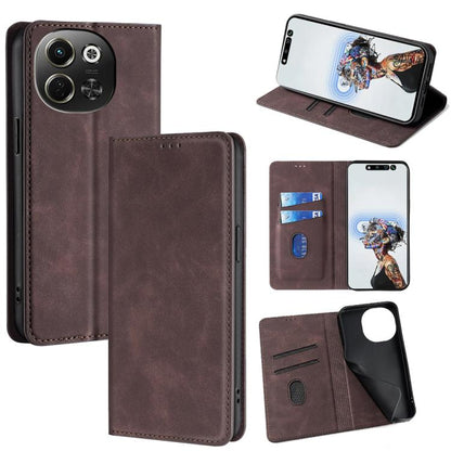 Skin Feel Magnetic Leather Phone Case, For Tecno Pova Curve 2 5G, For Tecno Camon 50 Pro 4G, For Tecno Camon 50 4G, For Tecno Pova 7 5G, For Tecno Camon 40 Premier 5G, For Tecno Spark 30 4G, For Tecno Pova 6 Neo 5G, For Tecno Spark 30C 4G              ...