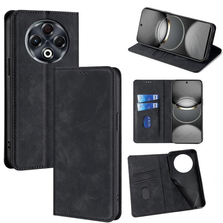 Skin Feel Magnetic Leather Phone Case, For Tecno Pova Curve 2 5G, For Tecno Camon 50 Pro 4G, For Tecno Camon 50 4G, For Tecno Pova 7 5G, For Tecno Camon 40 Premier 5G, For Tecno Spark 30 4G, For Tecno Pova 6 Neo 5G, For Tecno Spark 30C 4G              ...