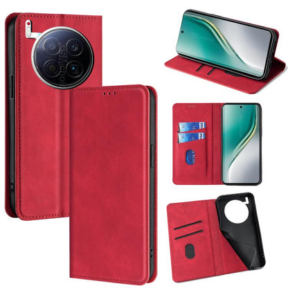 Skin Feel Magnetic Leather Phone Case, For Tecno Pova Curve 2 5G, For Tecno Camon 50 Pro 4G, For Tecno Camon 50 4G, For Tecno Pova 7 5G, For Tecno Camon 40 Premier 5G, For Tecno Spark 30 4G, For Tecno Pova 6 Neo 5G, For Tecno Spark 30C 4G              ...