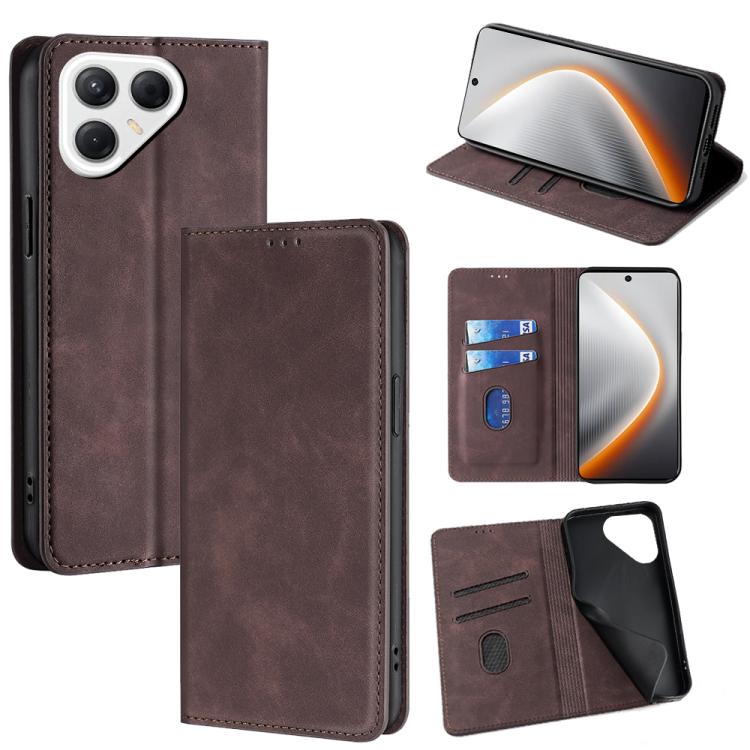 Skin Feel Magnetic Leather Phone Case, For Tecno Pova Curve 2 5G, For Tecno Camon 50 Pro 4G, For Tecno Camon 50 4G, For Tecno Pova 7 5G, For Tecno Camon 40 Premier 5G, For Tecno Spark 30 4G, For Tecno Pova 6 Neo 5G, For Tecno Spark 30C 4G              ...