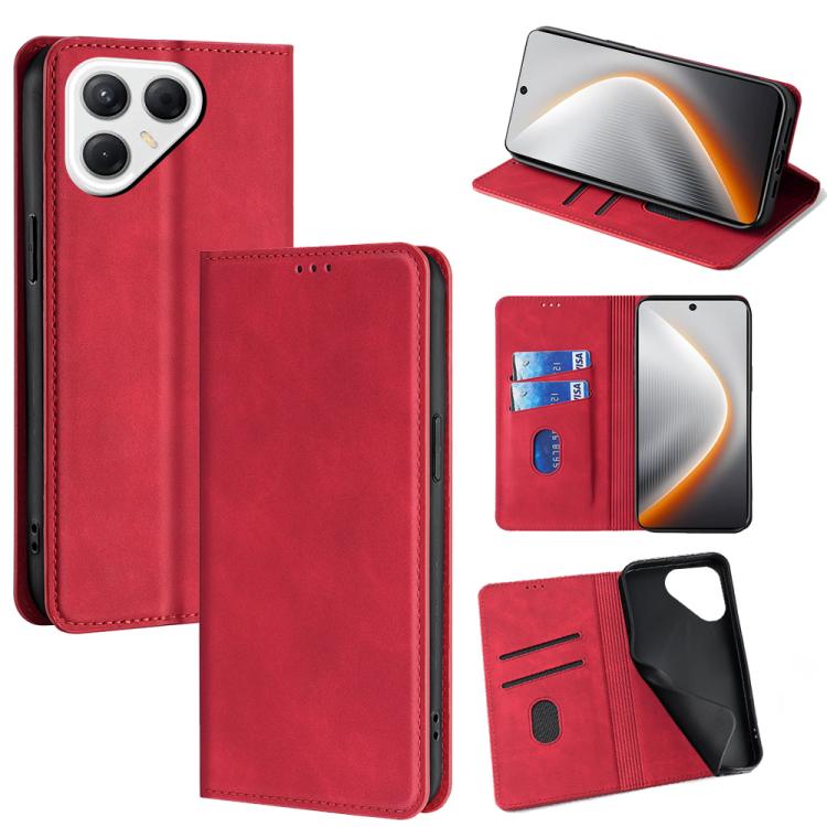 Skin Feel Magnetic Leather Phone Case, For Tecno Pova Curve 2 5G, For Tecno Camon 50 Pro 4G, For Tecno Camon 50 4G, For Tecno Pova 7 5G, For Tecno Camon 40 Premier 5G, For Tecno Spark 30 4G, For Tecno Pova 6 Neo 5G, For Tecno Spark 30C 4G              ...