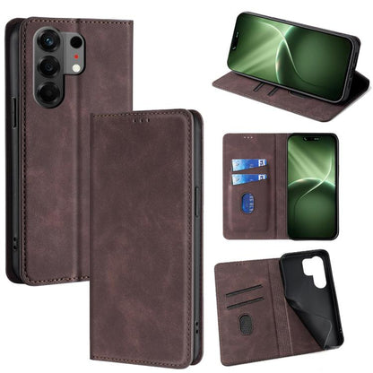 Skin Feel Magnetic Leather Phone Case, For Tecno Pova Curve 2 5G, For Tecno Camon 50 Pro 4G, For Tecno Camon 50 4G, For Tecno Pova 7 5G, For Tecno Camon 40 Premier 5G, For Tecno Spark 30 4G, For Tecno Pova 6 Neo 5G, For Tecno Spark 30C 4G              ...