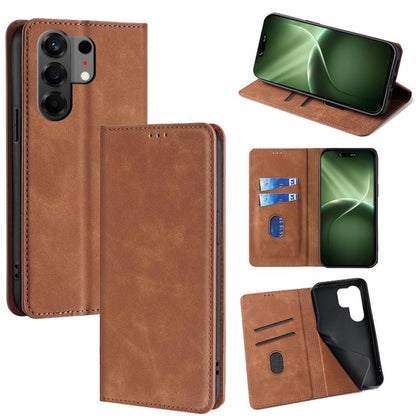 Skin Feel Magnetic Leather Phone Case, For Tecno Pova Curve 2 5G, For Tecno Camon 50 Pro 4G, For Tecno Camon 50 4G, For Tecno Pova 7 5G, For Tecno Camon 40 Premier 5G, For Tecno Spark 30 4G, For Tecno Pova 6 Neo 5G, For Tecno Spark 30C 4G              ...