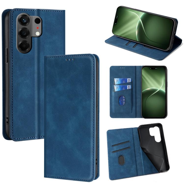 Skin Feel Magnetic Leather Phone Case, For Tecno Pova Curve 2 5G, For Tecno Camon 50 Pro 4G, For Tecno Camon 50 4G, For Tecno Pova 7 5G, For Tecno Camon 40 Premier 5G, For Tecno Spark 30 4G, For Tecno Pova 6 Neo 5G, For Tecno Spark 30C 4G              ...