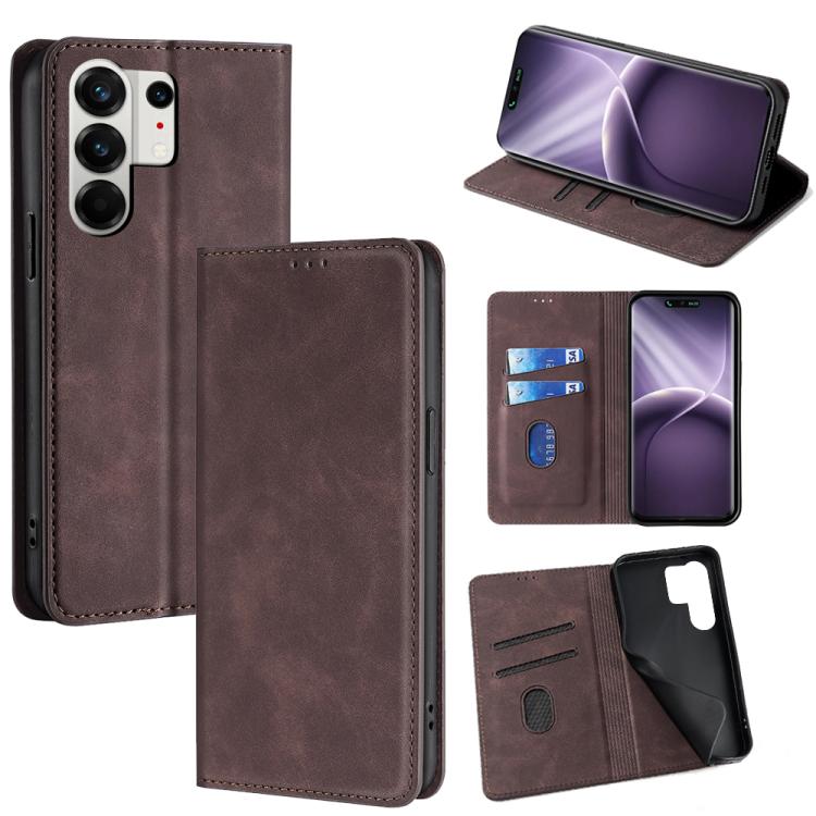 Skin Feel Magnetic Leather Phone Case, For Tecno Pova Curve 2 5G, For Tecno Camon 50 Pro 4G, For Tecno Camon 50 4G, For Tecno Pova 7 5G, For Tecno Camon 40 Premier 5G, For Tecno Spark 30 4G, For Tecno Pova 6 Neo 5G, For Tecno Spark 30C 4G              ...