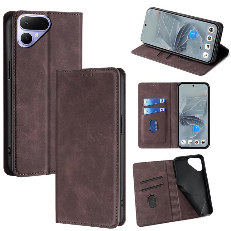 Skin Feel Magnetic Leather Phone Case, For Tecno Pova Curve 2 5G, For Tecno Camon 50 Pro 4G, For Tecno Camon 50 4G, For Tecno Pova 7 5G, For Tecno Camon 40 Premier 5G, For Tecno Spark 30 4G, For Tecno Pova 6 Neo 5G, For Tecno Spark 30C 4G              ...