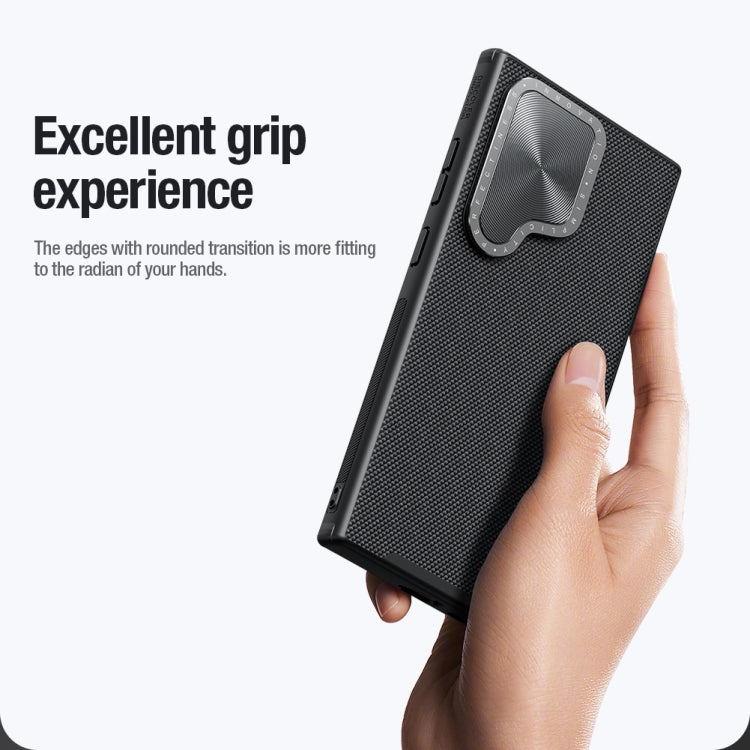 NILLKIN Textured Prop Camera Cover Holder Design Nylon Phone Case, For Samsung Galaxy S24 Ultra 5G