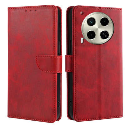 Calf Texture Buckle Flip Leather Phone Case, For Tecno Pova 7 Pro, For Tecno Spark 40 Pro+ 4G, For Tecno Spark 40 Pro 4G, For Tecno Spark 30C 4G, For Tecno Camon 30 Premier 5G, For Tecno Pova 6 Neo 4G, For Tecno Camon 30 Pro 5G, For Tecno Camon 30     ...
