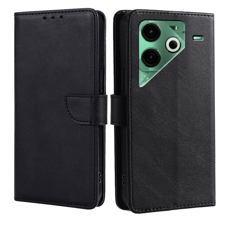 Calf Texture Buckle Flip Leather Phone Case, For Tecno Pova 7 Pro, For Tecno Spark 40 Pro+ 4G, For Tecno Spark 40 Pro 4G, For Tecno Spark 30C 4G, For Tecno Camon 30 Premier 5G, For Tecno Pova 6 Neo 4G, For Tecno Camon 30 Pro 5G, For Tecno Camon 30     ...