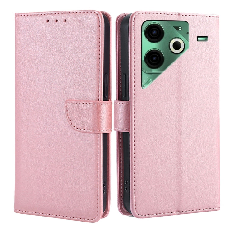 Calf Texture Buckle Flip Leather Phone Case, For Tecno Pova 7 Pro, For Tecno Spark 40 Pro+ 4G, For Tecno Spark 40 Pro 4G, For Tecno Spark 30C 4G, For Tecno Camon 30 Premier 5G, For Tecno Pova 6 Neo 4G, For Tecno Camon 30 Pro 5G, For Tecno Camon 30     ...