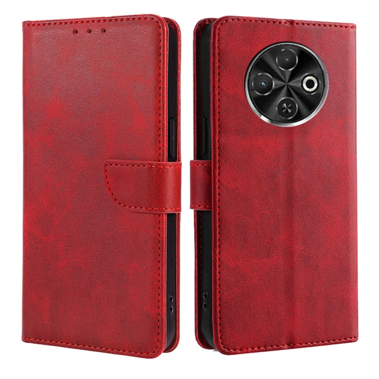 Calf Texture Buckle Flip Leather Phone Case, For Tecno Pova 7 Pro, For Tecno Spark 40 Pro+ 4G, For Tecno Spark 40 Pro 4G, For Tecno Spark 30C 4G, For Tecno Camon 30 Premier 5G, For Tecno Pova 6 Neo 4G, For Tecno Camon 30 Pro 5G, For Tecno Camon 30     ...