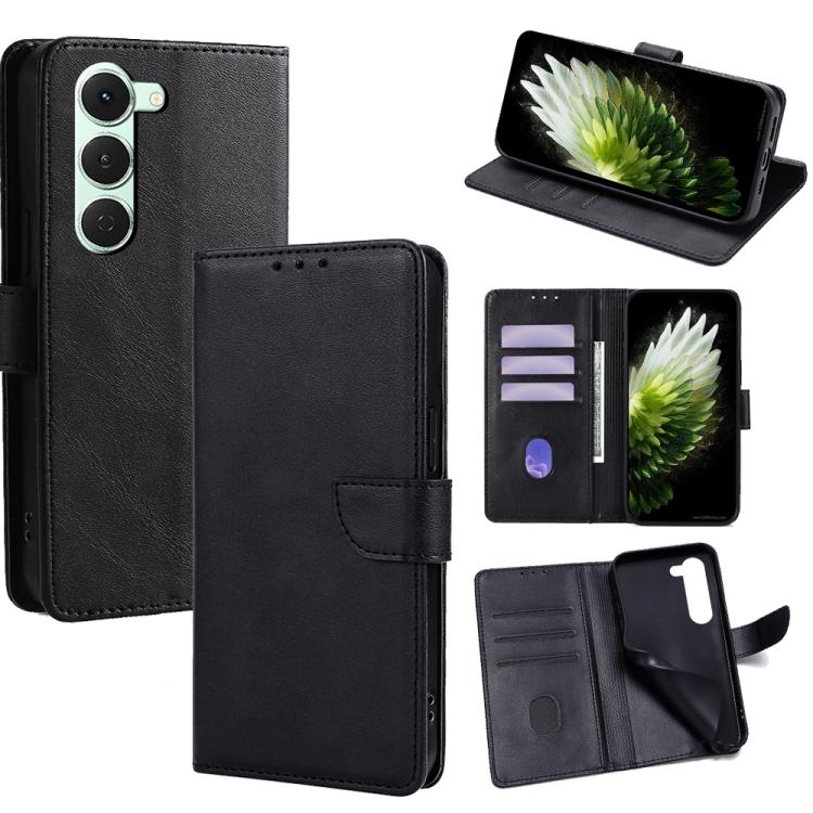 Calf Texture Buckle Flip Leather Phone Case, For Tecno Pova 7 Pro, For Tecno Spark 40 Pro+ 4G, For Tecno Spark 40 Pro 4G, For Tecno Spark 30C 4G, For Tecno Camon 30 Premier 5G, For Tecno Pova 6 Neo 4G, For Tecno Camon 30 Pro 5G, For Tecno Camon 30     ...