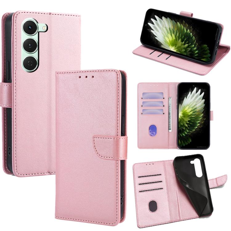 Calf Texture Buckle Flip Leather Phone Case, For Tecno Pova 7 Pro, For Tecno Spark 40 Pro+ 4G, For Tecno Spark 40 Pro 4G, For Tecno Spark 30C 4G, For Tecno Camon 30 Premier 5G, For Tecno Pova 6 Neo 4G, For Tecno Camon 30 Pro 5G, For Tecno Camon 30     ...