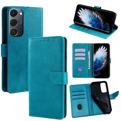 Calf Texture Buckle Flip Leather Phone Case, For Tecno Pova 7 Pro, For Tecno Spark 40 Pro+ 4G, For Tecno Spark 40 Pro 4G, For Tecno Spark 30C 4G, For Tecno Camon 30 Premier 5G, For Tecno Pova 6 Neo 4G, For Tecno Camon 30 Pro 5G, For Tecno Camon 30     ...