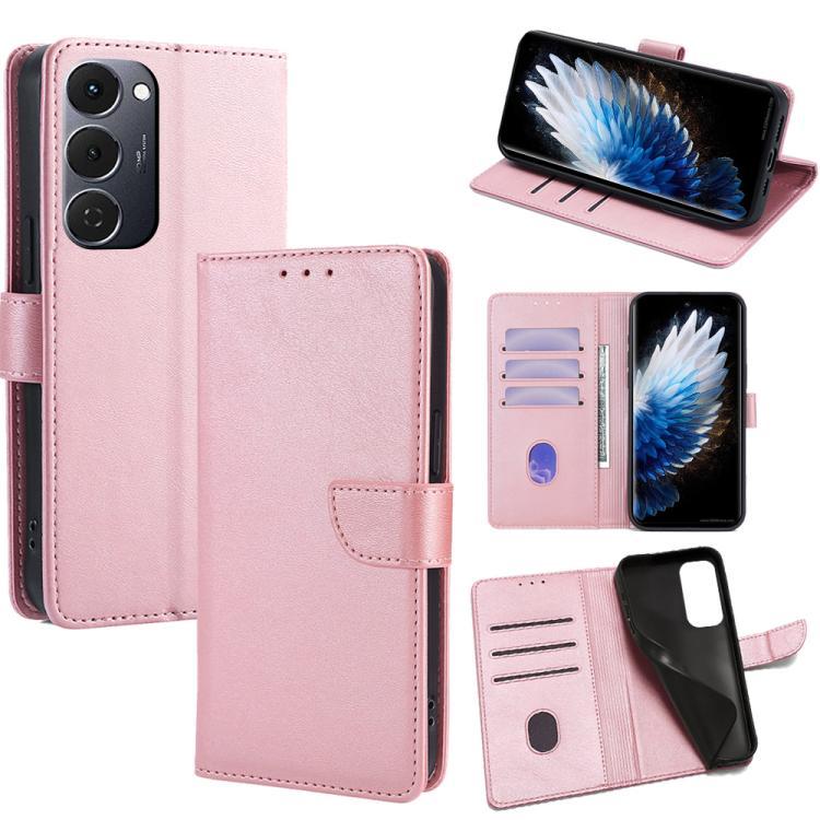 Calf Texture Buckle Flip Leather Phone Case, For Tecno Pova 7 Pro, For Tecno Spark 40 Pro+ 4G, For Tecno Spark 40 Pro 4G, For Tecno Spark 30C 4G, For Tecno Camon 30 Premier 5G, For Tecno Pova 6 Neo 4G, For Tecno Camon 30 Pro 5G, For Tecno Camon 30     ...
