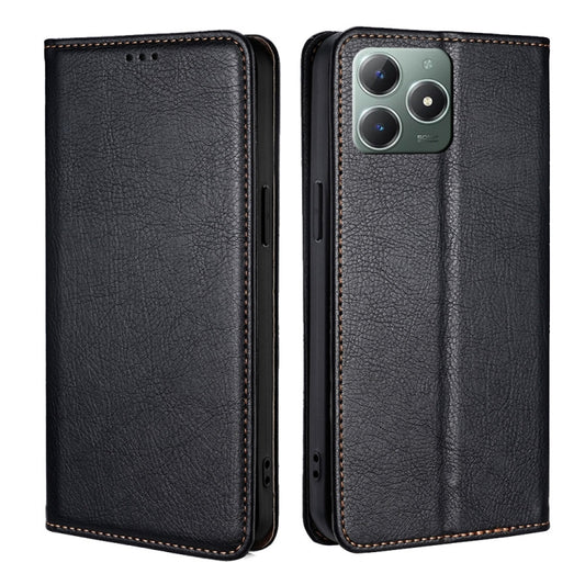 Gloss Oil Solid Color Magnetic Leather Phone Case, For Realme C61 4G, For Realme GT Neo6 SE, For Realme 12 5G, For Realme 12+ 5G, For Realme 12 Pro 5G, For Realme GT5 Pro 5G, For Realme 11 4G, For Realme GT5 / GT5 240W, For Realme 11 5G / 11x 5G