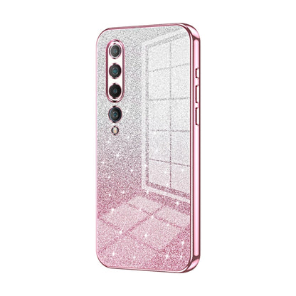 Gradient Glitter Powder Electroplated Phone Case, For Xiaomi Mi 10 Ultra, For Xiaomi Mi 10 Pro 5G, For Xiaomi Mi 10 5G, For Xiaomi Mi CC9 Pro / Mi Note 10, For Xiaomi Mi CC9e / Mi A3, For Xiaomi Mi 9