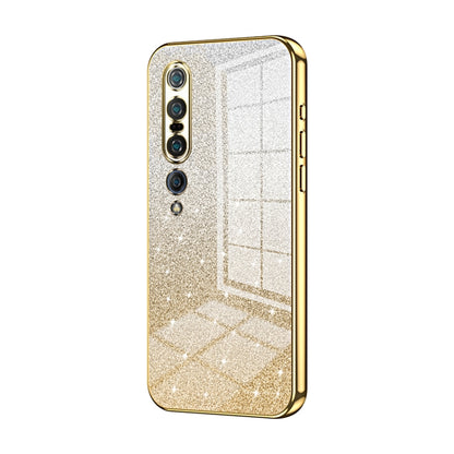 Gradient Glitter Powder Electroplated Phone Case, For Xiaomi Mi 10 Ultra, For Xiaomi Mi 10 Pro 5G, For Xiaomi Mi 10 5G, For Xiaomi Mi CC9 Pro / Mi Note 10, For Xiaomi Mi CC9e / Mi A3, For Xiaomi Mi 9
