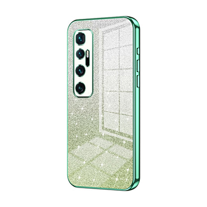 Gradient Glitter Powder Electroplated Phone Case, For Xiaomi Mi 10 Ultra, For Xiaomi Mi 10 Pro 5G, For Xiaomi Mi 10 5G, For Xiaomi Mi CC9 Pro / Mi Note 10, For Xiaomi Mi CC9e / Mi A3, For Xiaomi Mi 9