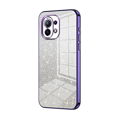 Gradient Glitter Powder Electroplated Phone Case, For Xiaomi Civi / Civi 1S, For Xiaomi Poco M4 Pro, For Xiaomi Poco X4 Pro 5G, For Xiaomi 12 / 12X, For Xiaomi Mi 11 Lite 4G / 5G, For Xiaomi 11T / 11T Pro, For Xiaomi Mix 4, For Xiaomi Mi 10S           ...