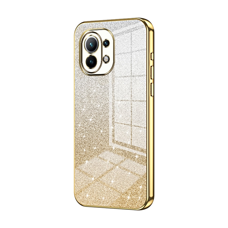 Gradient Glitter Powder Electroplated Phone Case, For Xiaomi Civi / Civi 1S, For Xiaomi Poco M4 Pro, For Xiaomi Poco X4 Pro 5G, For Xiaomi 12 / 12X, For Xiaomi Mi 11 Lite 4G / 5G, For Xiaomi 11T / 11T Pro, For Xiaomi Mix 4, For Xiaomi Mi 10S           ...