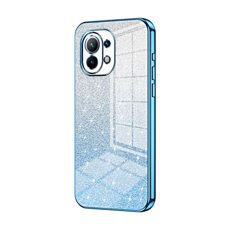 Gradient Glitter Powder Electroplated Phone Case, For Xiaomi Civi / Civi 1S, For Xiaomi Poco M4 Pro, For Xiaomi Poco X4 Pro 5G, For Xiaomi 12 / 12X, For Xiaomi Mi 11 Lite 4G / 5G, For Xiaomi 11T / 11T Pro, For Xiaomi Mix 4, For Xiaomi Mi 10S           ...
