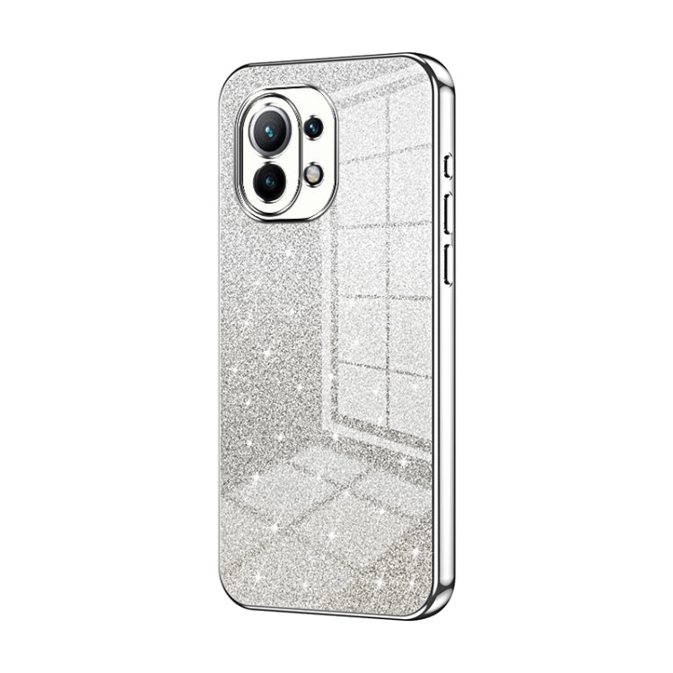 Gradient Glitter Powder Electroplated Phone Case, For Xiaomi Civi / Civi 1S, For Xiaomi Poco M4 Pro, For Xiaomi Poco X4 Pro 5G, For Xiaomi 12 / 12X, For Xiaomi Mi 11 Lite 4G / 5G, For Xiaomi 11T / 11T Pro, For Xiaomi Mix 4, For Xiaomi Mi 10S           ...