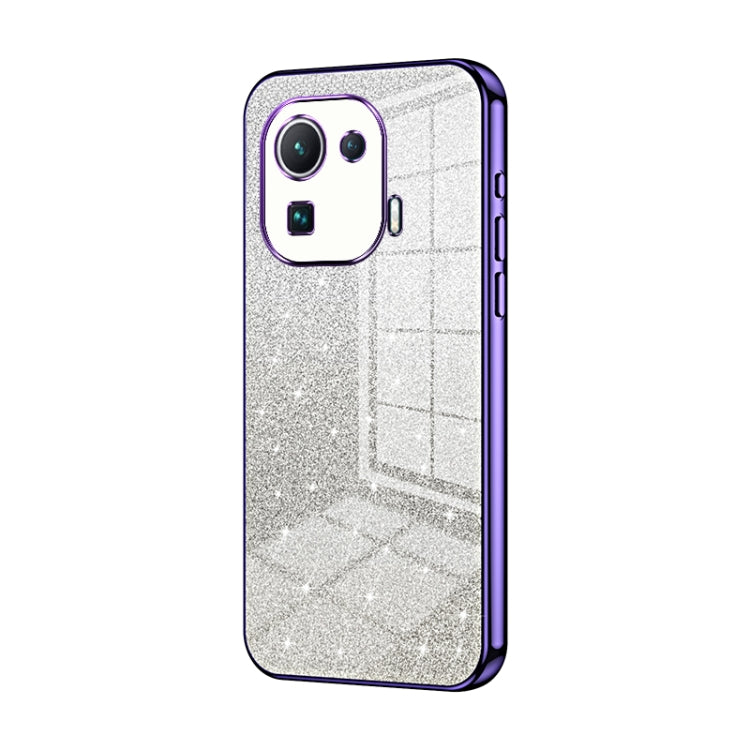Gradient Glitter Powder Electroplated Phone Case, For Xiaomi Civi / Civi 1S, For Xiaomi Poco M4 Pro, For Xiaomi Poco X4 Pro 5G, For Xiaomi 12 / 12X, For Xiaomi Mi 11 Lite 4G / 5G, For Xiaomi 11T / 11T Pro, For Xiaomi Mix 4, For Xiaomi Mi 10S           ...