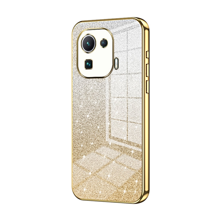 Gradient Glitter Powder Electroplated Phone Case, For Xiaomi Civi / Civi 1S, For Xiaomi Poco M4 Pro, For Xiaomi Poco X4 Pro 5G, For Xiaomi 12 / 12X, For Xiaomi Mi 11 Lite 4G / 5G, For Xiaomi 11T / 11T Pro, For Xiaomi Mix 4, For Xiaomi Mi 10S           ...