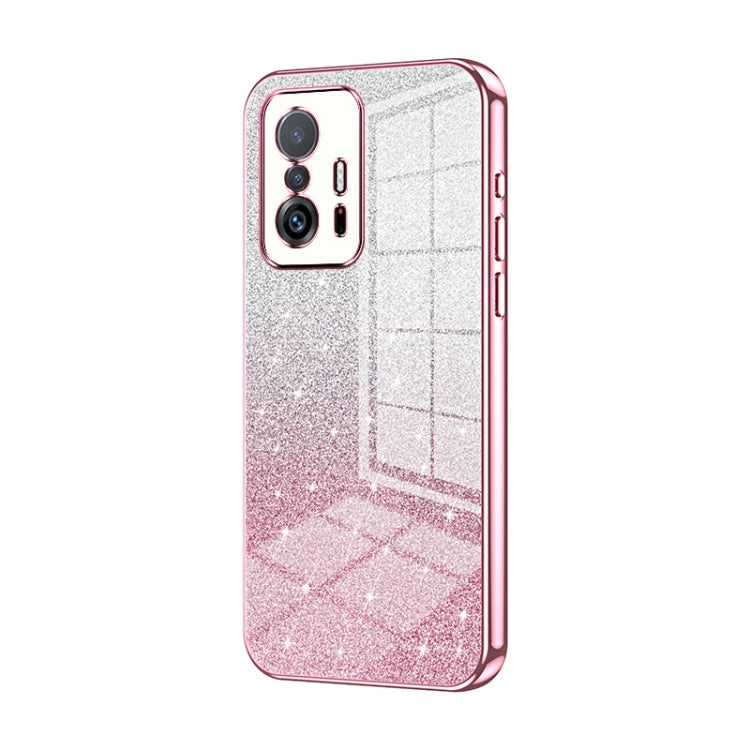 Gradient Glitter Powder Electroplated Phone Case, For Xiaomi Civi / Civi 1S, For Xiaomi Poco M4 Pro, For Xiaomi Poco X4 Pro 5G, For Xiaomi 12 / 12X, For Xiaomi Mi 11 Lite 4G / 5G, For Xiaomi 11T / 11T Pro, For Xiaomi Mix 4, For Xiaomi Mi 10S           ...