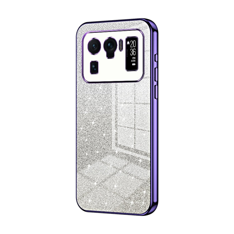 Gradient Glitter Powder Electroplated Phone Case, For Xiaomi Civi / Civi 1S, For Xiaomi Poco M4 Pro, For Xiaomi Poco X4 Pro 5G, For Xiaomi 12 / 12X, For Xiaomi Mi 11 Lite 4G / 5G, For Xiaomi 11T / 11T Pro, For Xiaomi Mix 4, For Xiaomi Mi 10S           ...
