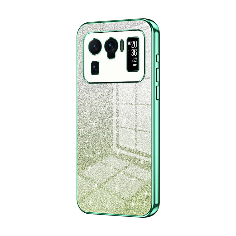 Gradient Glitter Powder Electroplated Phone Case, For Xiaomi Civi / Civi 1S, For Xiaomi Poco M4 Pro, For Xiaomi Poco X4 Pro 5G, For Xiaomi 12 / 12X, For Xiaomi Mi 11 Lite 4G / 5G, For Xiaomi 11T / 11T Pro, For Xiaomi Mix 4, For Xiaomi Mi 10S           ...