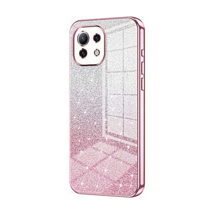 Gradient Glitter Powder Electroplated Phone Case, For Xiaomi Civi / Civi 1S, For Xiaomi Poco M4 Pro, For Xiaomi Poco X4 Pro 5G, For Xiaomi 12 / 12X, For Xiaomi Mi 11 Lite 4G / 5G, For Xiaomi 11T / 11T Pro, For Xiaomi Mix 4, For Xiaomi Mi 10S           ...