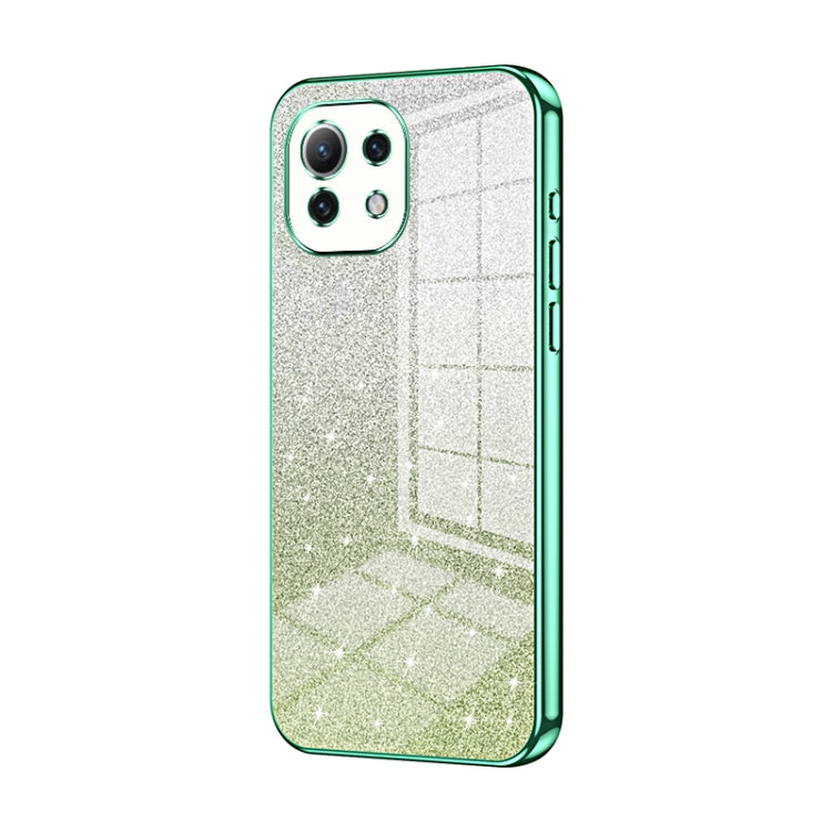 Gradient Glitter Powder Electroplated Phone Case, For Xiaomi Civi / Civi 1S, For Xiaomi Poco M4 Pro, For Xiaomi Poco X4 Pro 5G, For Xiaomi 12 / 12X, For Xiaomi Mi 11 Lite 4G / 5G, For Xiaomi 11T / 11T Pro, For Xiaomi Mix 4, For Xiaomi Mi 10S           ...