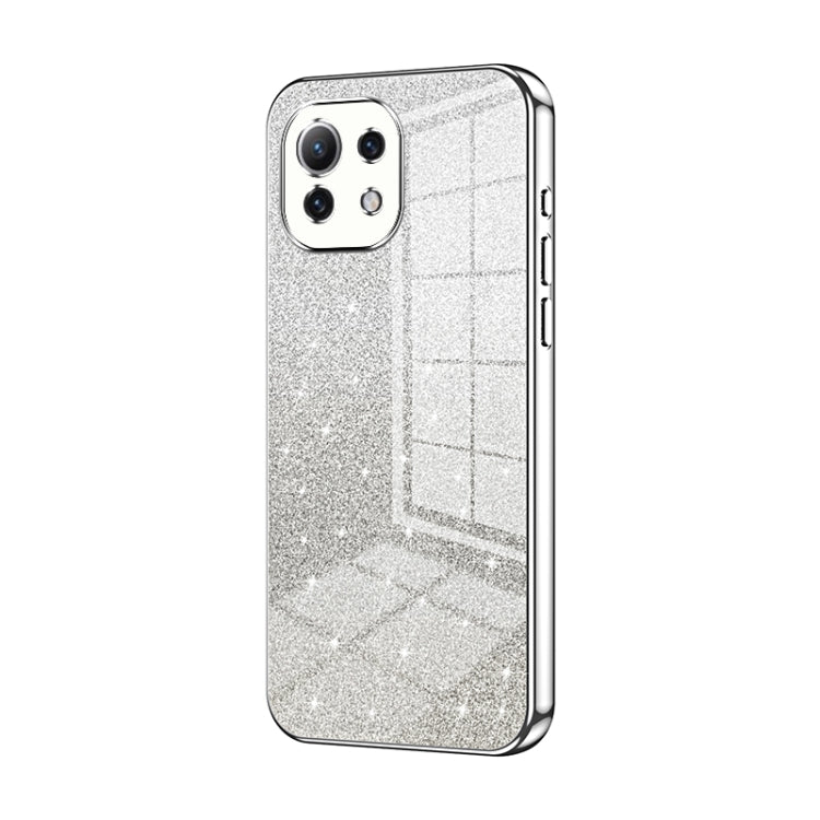 Gradient Glitter Powder Electroplated Phone Case, For Xiaomi Civi / Civi 1S, For Xiaomi Poco M4 Pro, For Xiaomi Poco X4 Pro 5G, For Xiaomi 12 / 12X, For Xiaomi Mi 11 Lite 4G / 5G, For Xiaomi 11T / 11T Pro, For Xiaomi Mix 4, For Xiaomi Mi 10S           ...