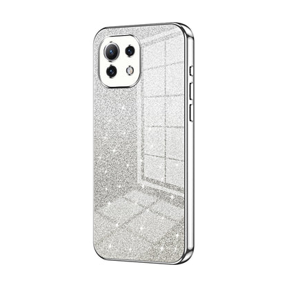 Gradient Glitter Powder Electroplated Phone Case, For Xiaomi Civi / Civi 1S, For Xiaomi Poco M4 Pro, For Xiaomi Poco X4 Pro 5G, For Xiaomi 12 / 12X, For Xiaomi Mi 11 Lite 4G / 5G, For Xiaomi 11T / 11T Pro, For Xiaomi Mix 4, For Xiaomi Mi 10S           ...