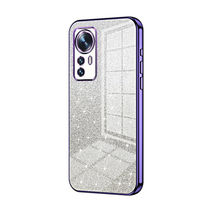 Gradient Glitter Powder Electroplated Phone Case, For Xiaomi Civi / Civi 1S, For Xiaomi Poco M4 Pro, For Xiaomi Poco X4 Pro 5G, For Xiaomi 12 / 12X, For Xiaomi Mi 11 Lite 4G / 5G, For Xiaomi 11T / 11T Pro, For Xiaomi Mix 4, For Xiaomi Mi 10S           ...
