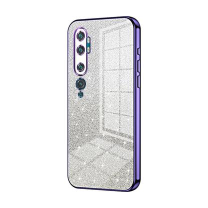 Gradient Glitter Powder Electroplated Phone Case, For Xiaomi Mi 10 Ultra, For Xiaomi Mi 10 Pro 5G, For Xiaomi Mi 10 5G, For Xiaomi Mi CC9 Pro / Mi Note 10, For Xiaomi Mi CC9e / Mi A3, For Xiaomi Mi 9