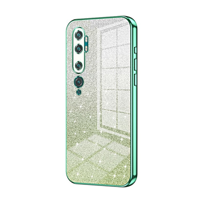 Gradient Glitter Powder Electroplated Phone Case, For Xiaomi Mi 10 Ultra, For Xiaomi Mi 10 Pro 5G, For Xiaomi Mi 10 5G, For Xiaomi Mi CC9 Pro / Mi Note 10, For Xiaomi Mi CC9e / Mi A3, For Xiaomi Mi 9