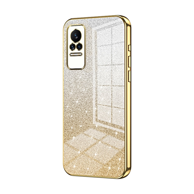 Gradient Glitter Powder Electroplated Phone Case, For Xiaomi Civi / Civi 1S, For Xiaomi Poco M4 Pro, For Xiaomi Poco X4 Pro 5G, For Xiaomi 12 / 12X, For Xiaomi Mi 11 Lite 4G / 5G, For Xiaomi 11T / 11T Pro, For Xiaomi Mix 4, For Xiaomi Mi 10S           ...