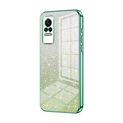 Gradient Glitter Powder Electroplated Phone Case, For Xiaomi Civi / Civi 1S, For Xiaomi Poco M4 Pro, For Xiaomi Poco X4 Pro 5G, For Xiaomi 12 / 12X, For Xiaomi Mi 11 Lite 4G / 5G, For Xiaomi 11T / 11T Pro, For Xiaomi Mix 4, For Xiaomi Mi 10S           ...