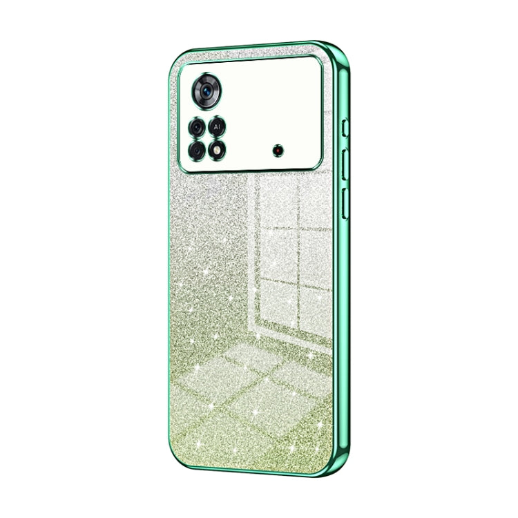 Gradient Glitter Powder Electroplated Phone Case, For Xiaomi Civi / Civi 1S, For Xiaomi Poco M4 Pro, For Xiaomi Poco X4 Pro 5G, For Xiaomi 12 / 12X, For Xiaomi Mi 11 Lite 4G / 5G, For Xiaomi 11T / 11T Pro, For Xiaomi Mix 4, For Xiaomi Mi 10S           ...