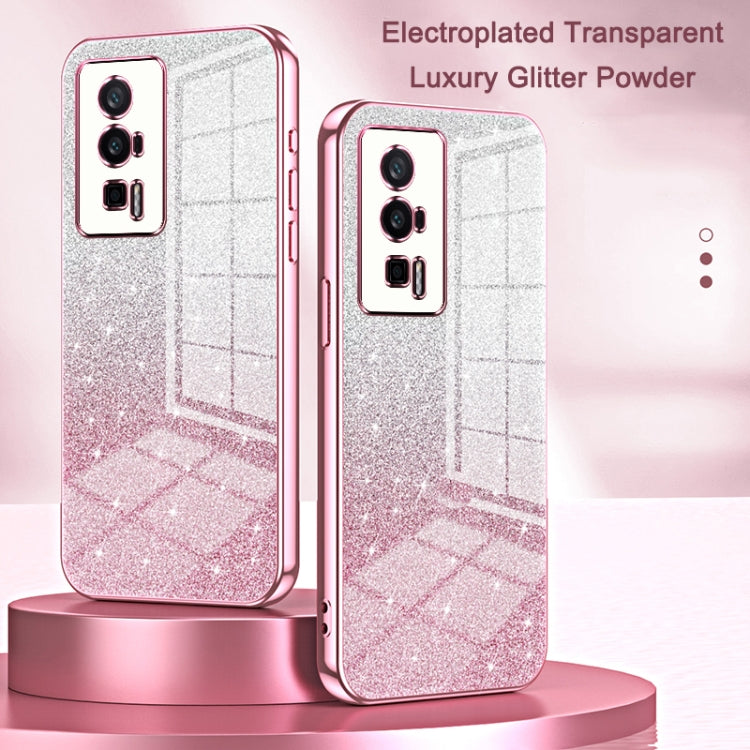 Gradient Glitter Powder Electroplated Phone Case, For Xiaomi Mi 10 Ultra, For Xiaomi Mi 10 Pro 5G, For Xiaomi Mi 10 5G, For Xiaomi Mi CC9 Pro / Mi Note 10, For Xiaomi Mi CC9e / Mi A3, For Xiaomi Mi 9