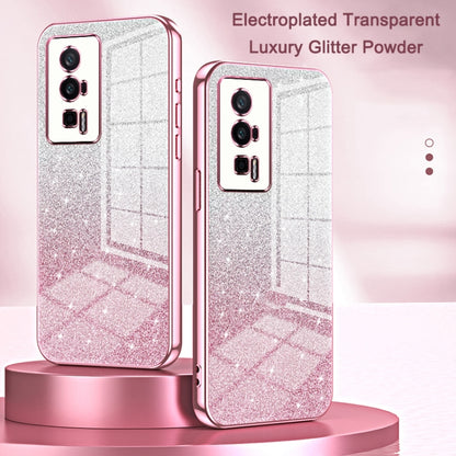 Gradient Glitter Powder Electroplated Phone Case, For Xiaomi Mi 10 Ultra, For Xiaomi Mi 10 Pro 5G, For Xiaomi Mi 10 5G, For Xiaomi Mi CC9 Pro / Mi Note 10, For Xiaomi Mi CC9e / Mi A3, For Xiaomi Mi 9