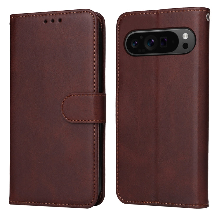 Classic Calf Texture Flip Leather Phone Case, For Google Pixel 11 Pro XL, For Google Pixel 11 / Pixel 11 Pro, For Google Pixel 10a, For Google Pixel 9a, For Google Pixel 9 Pro, For Google Pixel 9, For Google Pixel 8a