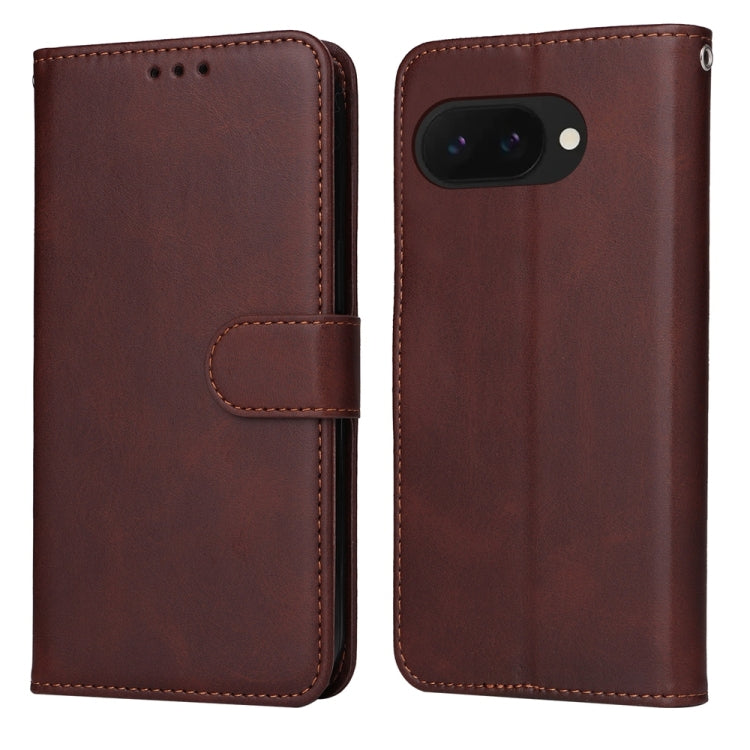 Classic Calf Texture Flip Leather Phone Case, For Google Pixel 11 Pro XL, For Google Pixel 11 / Pixel 11 Pro, For Google Pixel 10a, For Google Pixel 9a, For Google Pixel 9 Pro, For Google Pixel 9, For Google Pixel 8a